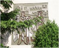 Sgraffitto "Ahnenerbe" von Josef de Ponte
